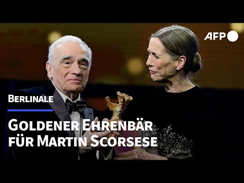 Martin Scorsese auf der Berlinale mit Ehrenbär ausgezeichnet | AFP