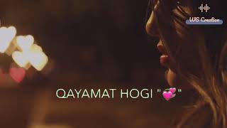 Mere Mehboob Qayamat hogi - Lyrical video  Whatsap