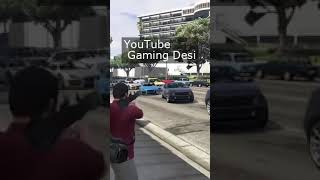 GTA V Michael burns his luxury cars #gamingdesi #shorts #gtaV