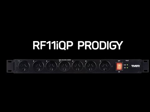 Slide 6 - Thor RF11iQP Prodigy. Networked 11 x outlets protection, remotely controllable over 8 zones. (video)