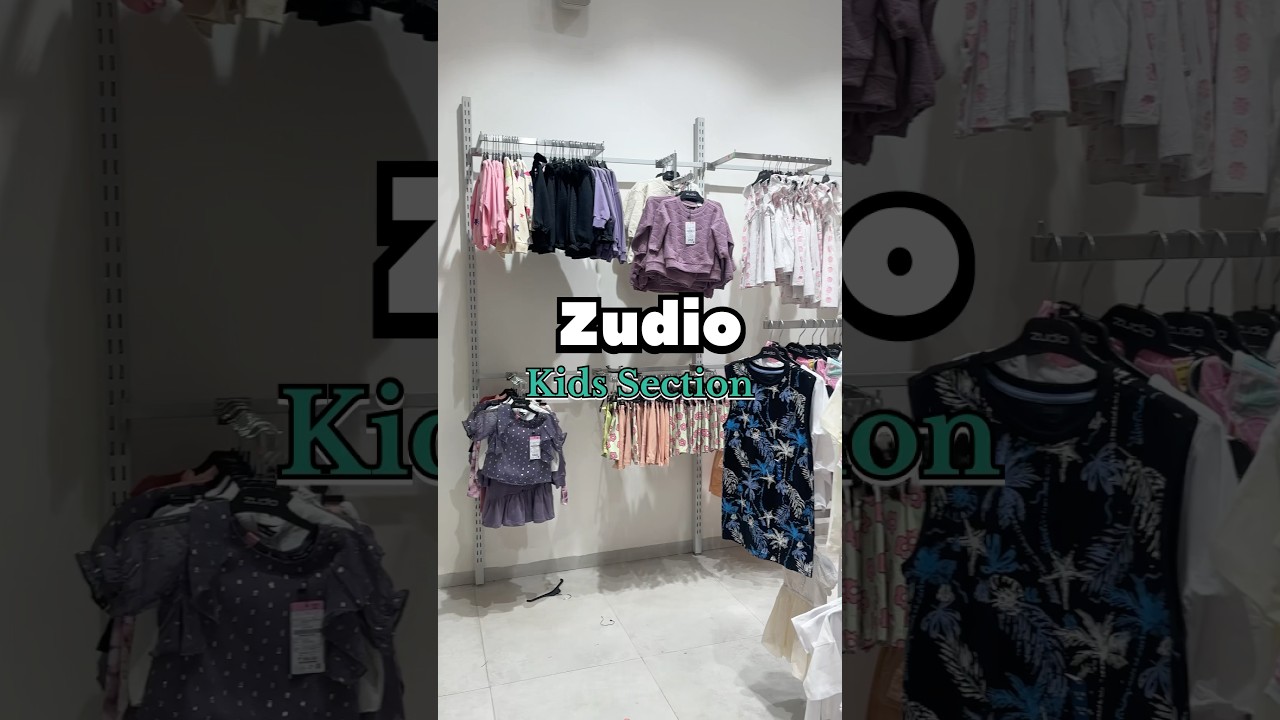 Zudio Kids Section #viralsong #trending #zudio #clothing #collection #youtubeshorts #vlogger #dress