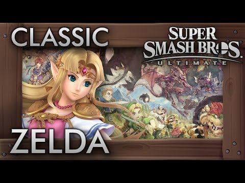 Super Smash Bros. Ultimate: Classic Mode - ZELDA - 9.9 Intensity No Continues