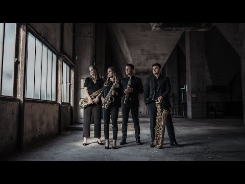 Michael Nyman - Songs for Tony (1st movement) | Multiphonic saxophone quartet