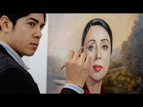 Portrait of Rachel Grant | A Painting Process Film by Kareem Moumina