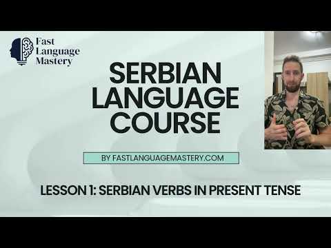 Serbian language lesson 1: Verbs in present tense