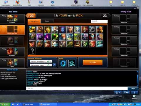 OLD League of Legends blind pick