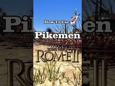 How To Use Pikemen In Total War: Rome 2