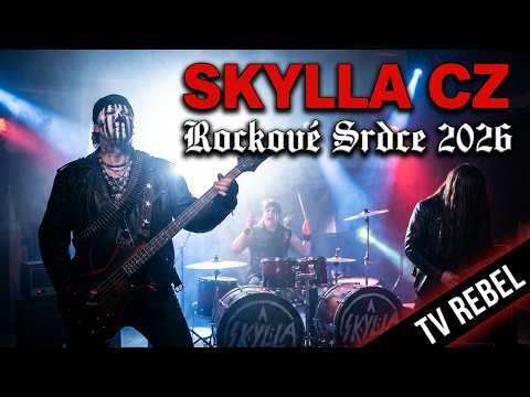 Petr Priessnitz - SKYLLA CZ na TV REBEL,  Rockové Srdce 2026