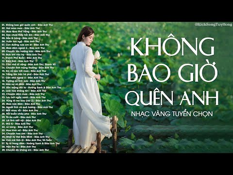 Không Bao Giờ Quên Anh - 38 Bài Nhạc Vàng Kỷ Niệm Tình Xưa Nghe Mà Tái Tê Lòng