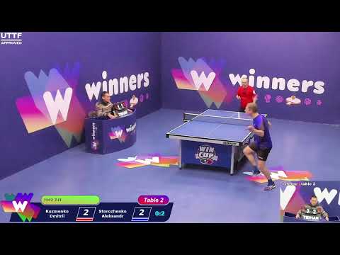 WINners CUP table 2  08.02  Kuzmenko Dmitrii - Storozhenko Aleksandr   12:30