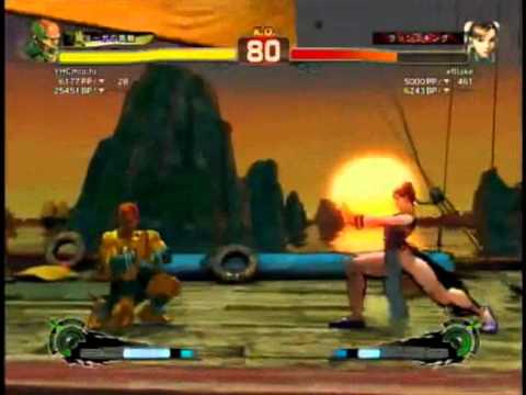 Uryo (Chun Li) vs YHC-mochi (Dhalsim) - AE 2012 Matches