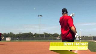 Brett Helmer Shows Off the Easton Synergy Tri-Zone Slow Pitch Bat: SCN18 - JustBats.com!