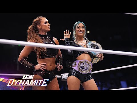 Moné Corporation! Kamille (w/ TBS Champ Mercedes Moné shows off her RAW POWER!| 7/31/24 AEW Dynamite