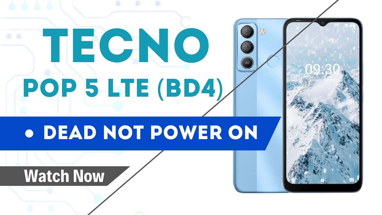 Live Tecno POP 4 LTE (BD4) Dead only vibrate