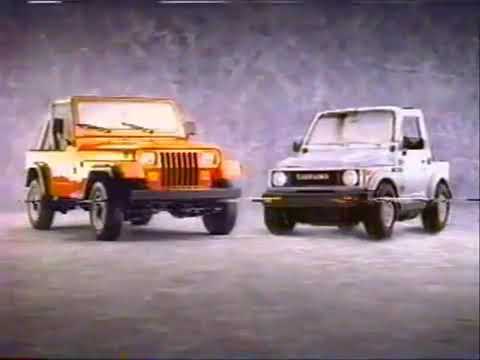 Jeep Wrangler YJ Commercial - 1988