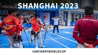 Korea v China – recurve men team gold | Shanghai 2023 World Cup S2