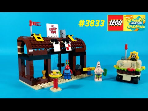 Vidéo LEGO Bob l'éponge 3833 : Aventures au Crabe Croustillant