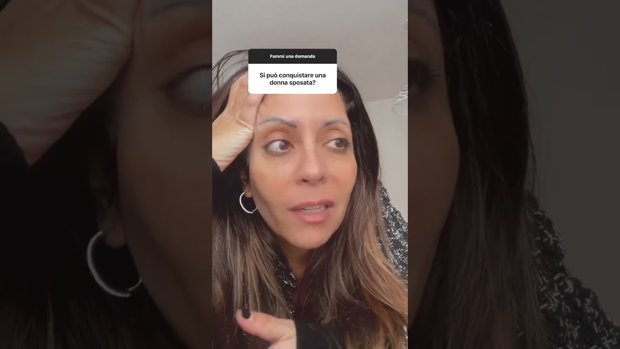 Si può CONQUISTARE una DONNA SPOSATA #shorts