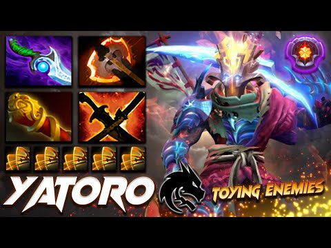 Yatoro Juggernaut Blademaster - Dota 2 Pro Gameplay [Watch & Learn]