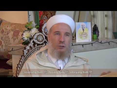 Sayyidi shaykh Yaquobi explaining about tariqa shadhaliyya