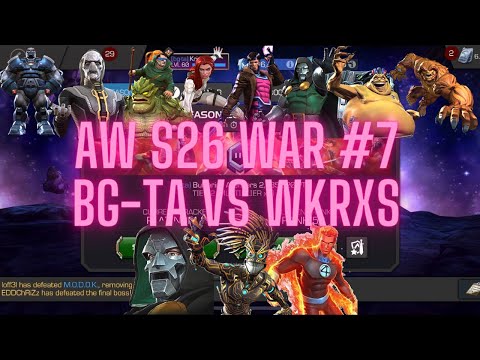 Alliance War! S26 War #7 - Stringing together some wins! Path 5 today!