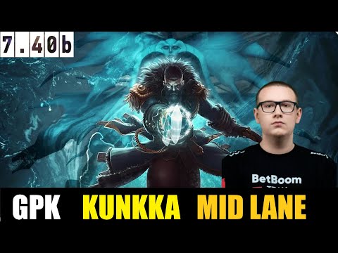 GPK [KUNKKA] MID 7.40B - DOTA 2 HIGHEST MMR MATCH#dota2   #dota2gameplay   #gpk