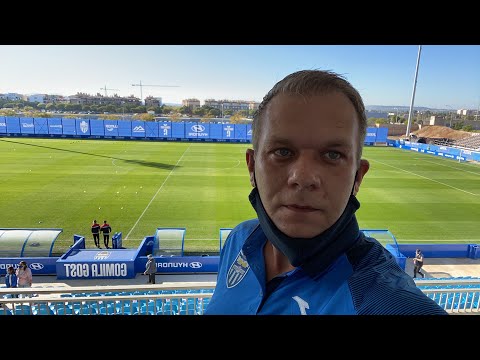 Kurzes Hallo aus dem Estadio Balear zum 1. Spiel von Atlético Baleares