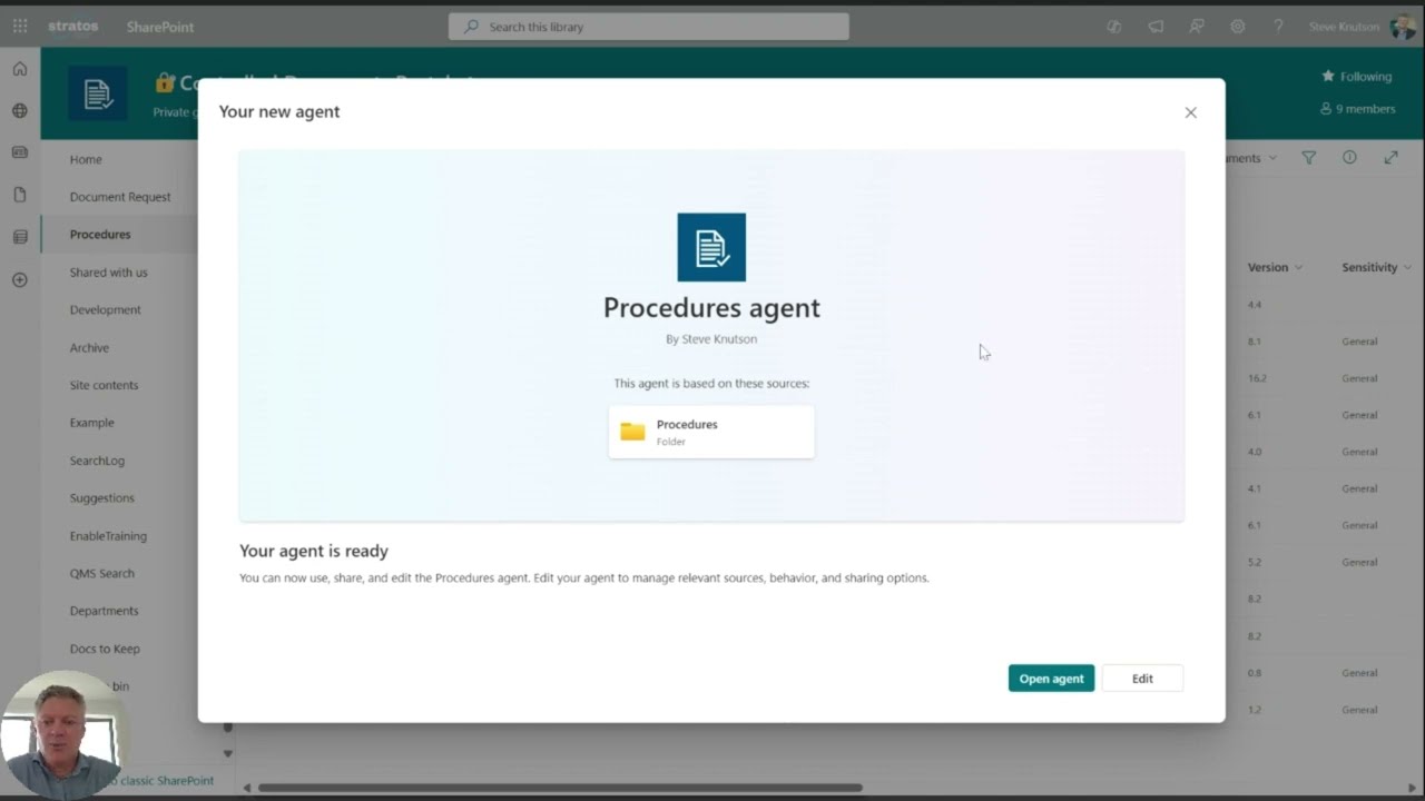 How to create a Copilot Agent for SharePoint