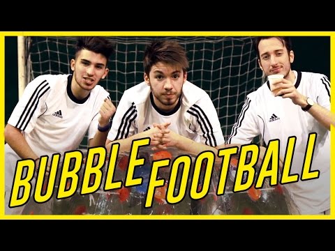 BUBBLE FOOTBALL CHALLENGE - Matt & Bise w/ IlluminatiCrew