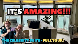 Celebrity Cruises SUMMIT Celebrity Suite (Smaller Ship/Bigger Cabin comparison) PT #1 Cabin Tour