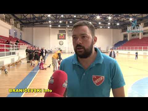 1. kolo 1. Lige za muškarce Istok-grupa A RK Sloga i RK Đerdap, Kladovo 41:38 (RTV MLAVA 2.10.2021.)