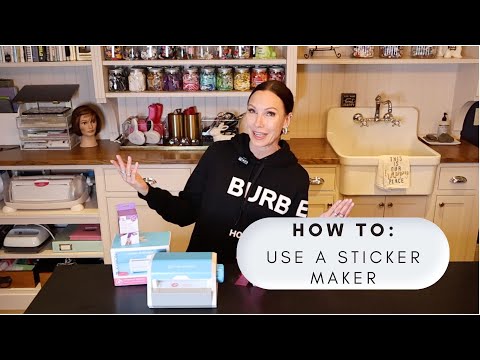 How to : Use a Xyron Sticker Maker! ♥️