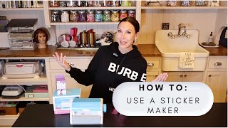 How to : Use a Xyron Sticker Maker! ♥️