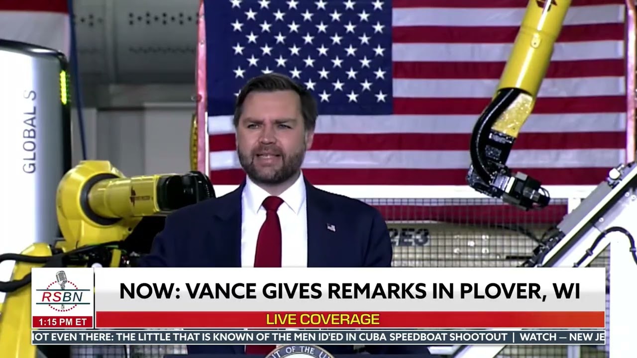 FULL SPEECH: Vice President vance Delivers Remarks in Plover, Wisconsin - 02/26/26