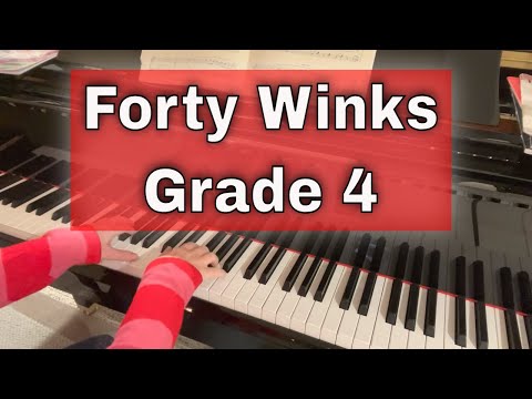 Forty Winks by Mark Tanner  |  Trinity piano grade 4 2021 - 2023 TCL