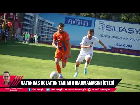 İSKENDERUNSPOR TARAFTARLARDAN BAŞKAN BOLAT'A ÇAĞRI