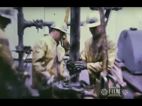 North Sea jack up rig Maersk Explorer in 1967