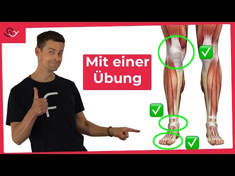 Starke Knie, Füße und Sprunggelenke - Mit nur einer Übung