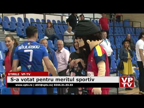 S-a votat pentru meritul sportiv