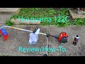 Husqvarna 122C Review How To