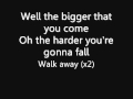 Green Day - Walk Away - Lyrics