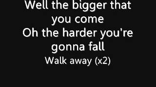 Green Day - Walk Away - Lyrics