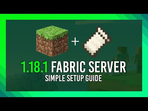 TroubleChute - How to: Set up a 1.18.1+ Fabric Minecraft Server | High Performance | 1.18+