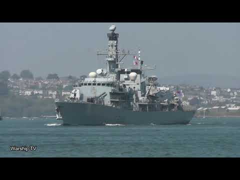 FAREWELL TO HMS MONMOUTH