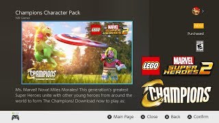 LEGO Marvel Super Heroes 2 Nintendo Switch: How To Download the Champions DLC