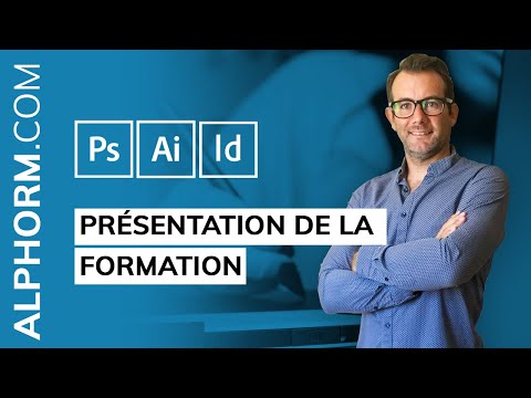 Vidéo présentation de la formation Photoshop Illustrator et InDesign
