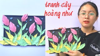 bức tranh hoa hoa hoàng như trang trí góc học tập - Royal flowers as decoration of study corner