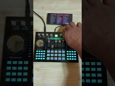 K1 sound card Set up for live streaming and video recording