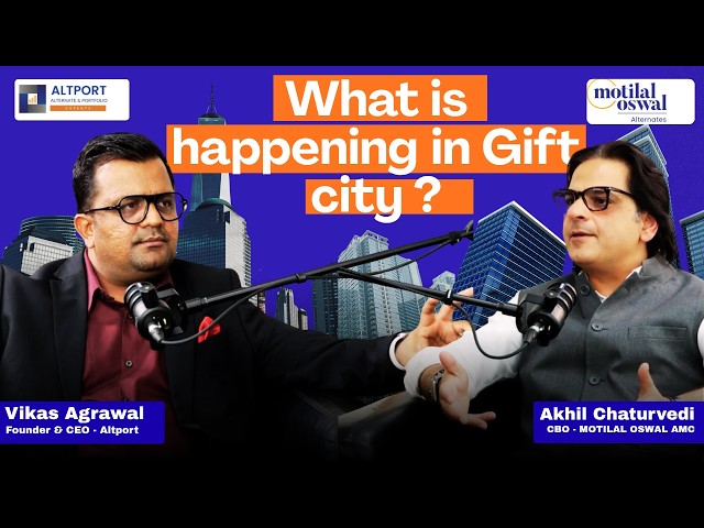 What is happening in gift city now?