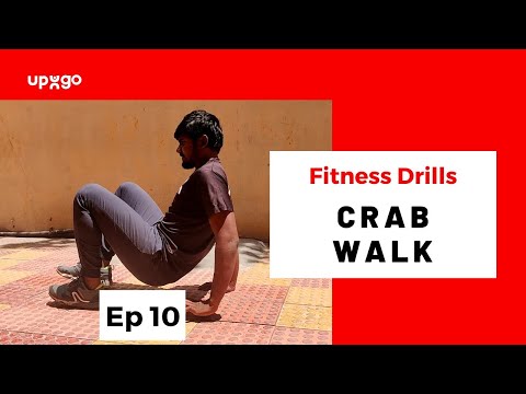 Kids Fitness Drills Ep 10 | Crab Walk Exercise | Crab Walk Workout